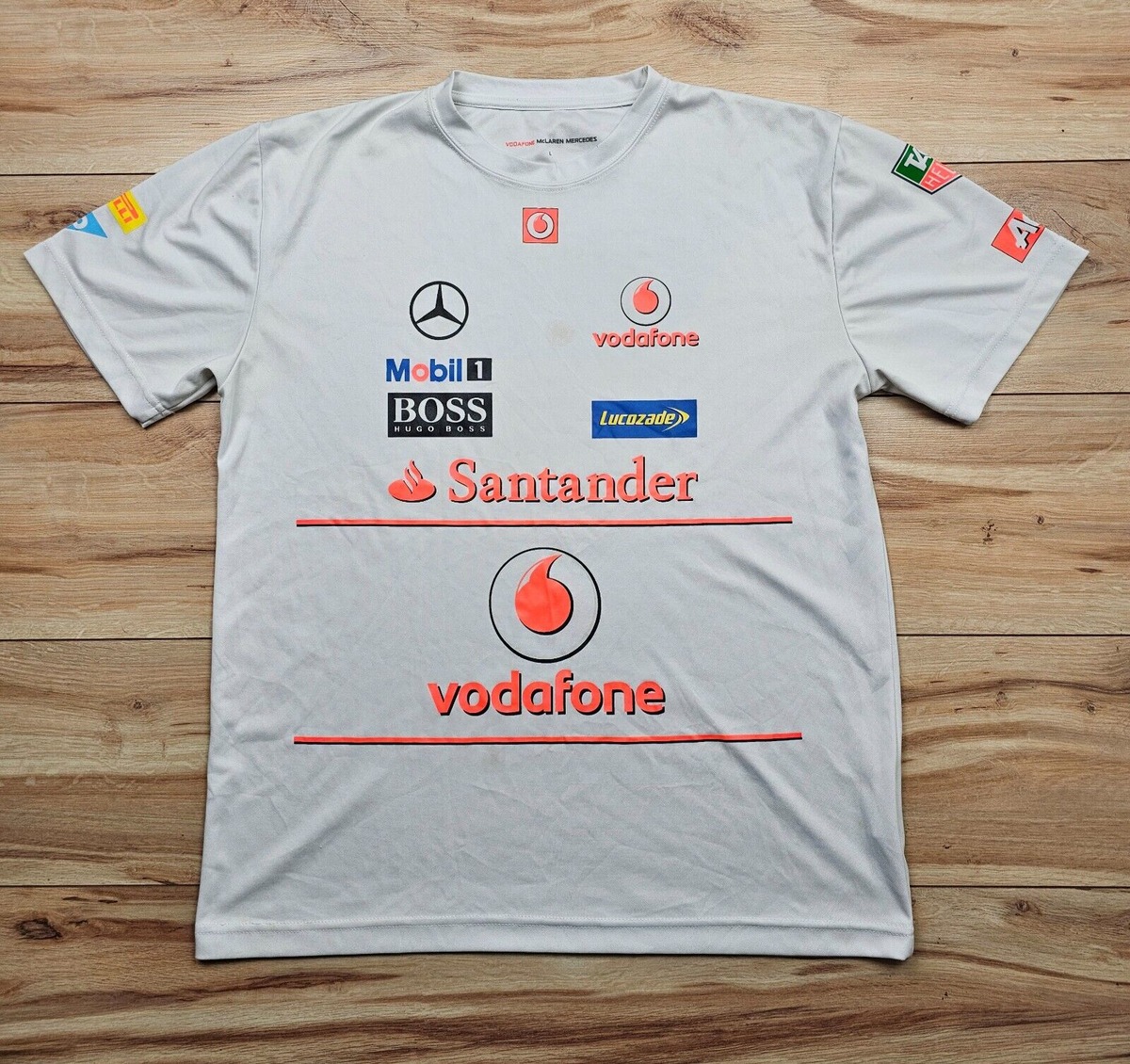 McLaren Mercedes Retro "Vodafone" Team Tee